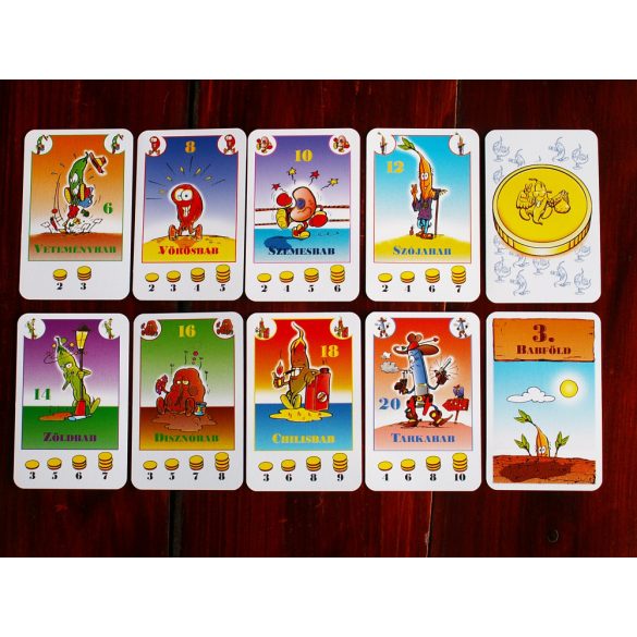 Babszüret - Bohnanza BONTOTT társasjáték