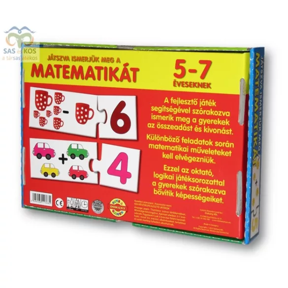 Játszva ismerjük meg a matematikát