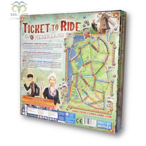 Ticket to Ride - Hollandia (eng)