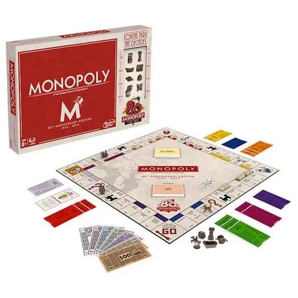 Monopoly 80 éves jubileumi kiadás