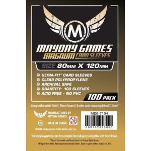 Kártyavédő tok - (100 db) - 80 x 120 mm - Mayday Games MDG-7146