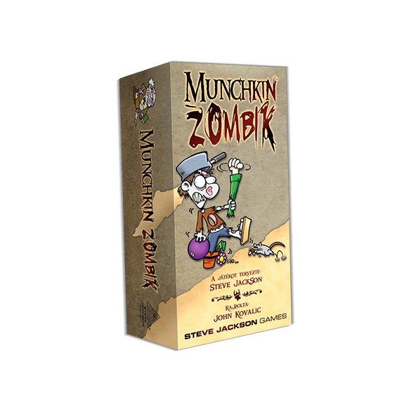 Munchkin Zombik BONTOTT társasjáték