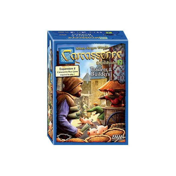 Carcassonne - Kereskedők és építőmesterek- 2. kiegészítő (eng)
