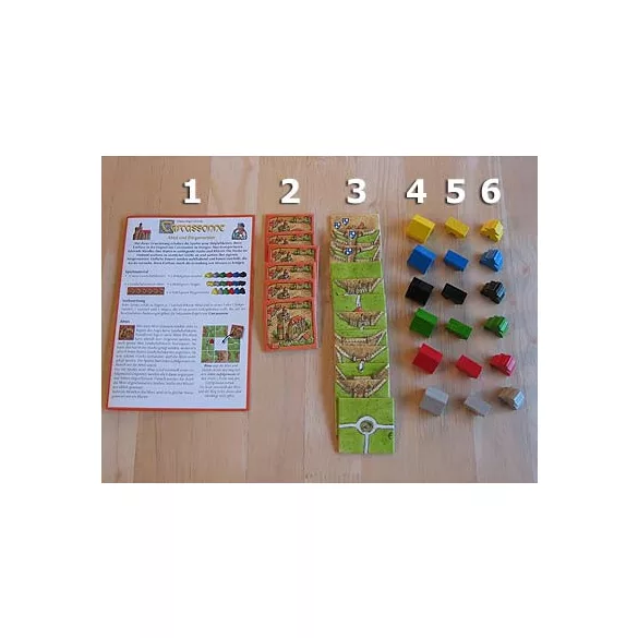 Carcassonne - Abbé és polgármester - 5. kiegészítő (germ)