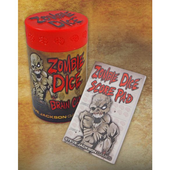 Zombie Würfel (Zombie Dice, Zombi kocka) Brain Case (eng) kiegészítő