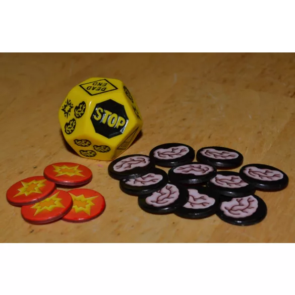 Zombie Würfel (Zombie Dice, Zombi kocka) School bus kiegészítő (eng)