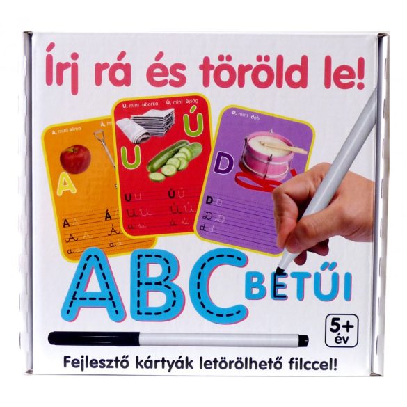 Írj rá és töröld le! ABC betűi