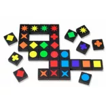 Qwirkle - Formák, színek, kombinációk! Utazó változat