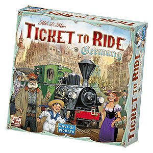 Ticket to Ride - Németország alapjáték (eng)