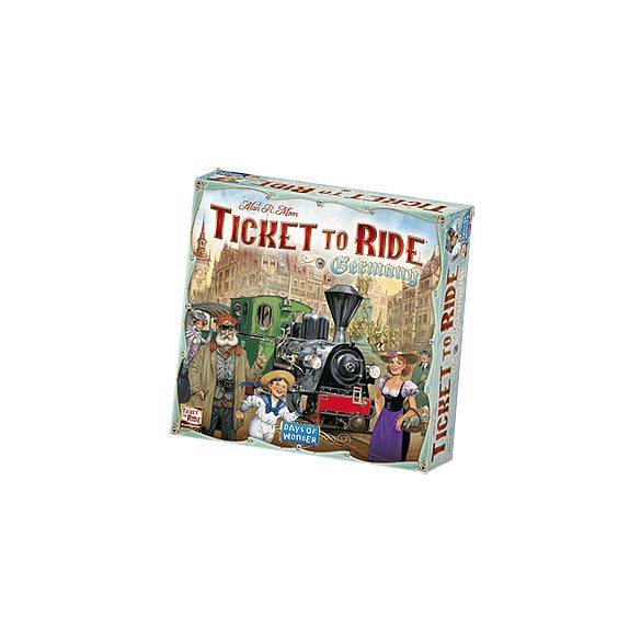 Ticket to Ride - Németország alapjáték (eng) - BONTOTT társasjáték
