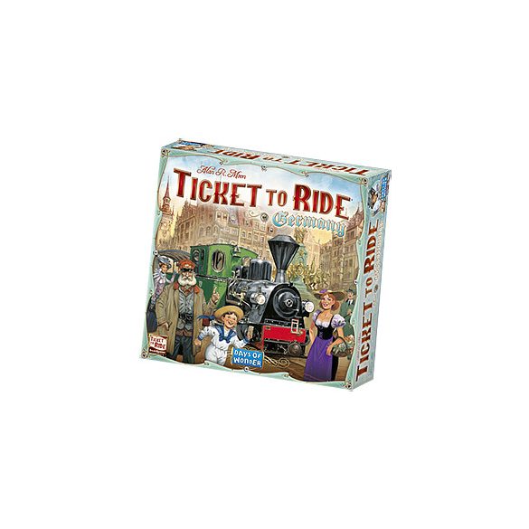 Ticket to Ride - Németország alapjáték (eng)