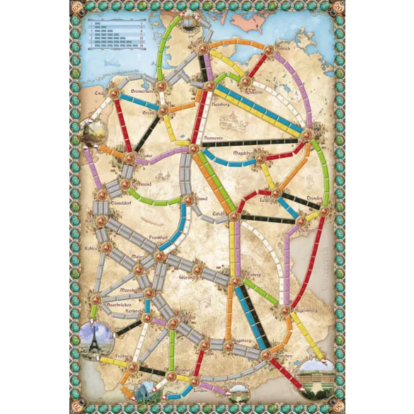 Ticket to Ride - Németország alapjáték (eng)