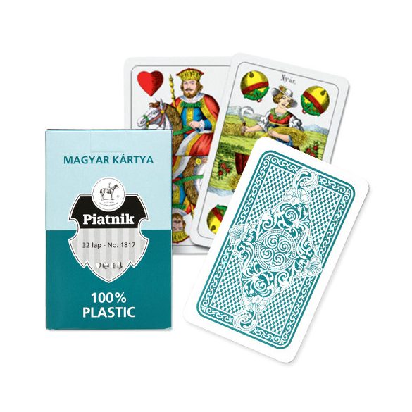 Kártya, magyar kártya - 32 darabos - 100% plasztik (Piatnik)