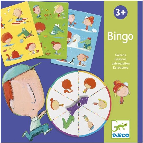 Djeco Évszakok bingo - Seasons
