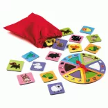 Djeco Tapintható állatok - Tactilo lotto - Animals