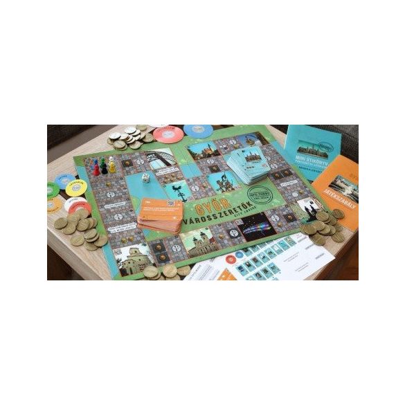 Győr - Városszeretők társasjáték