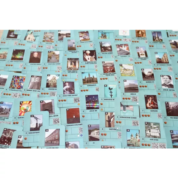 Győr - Városszeretők társasjáték - Get to know Gyor (angol)