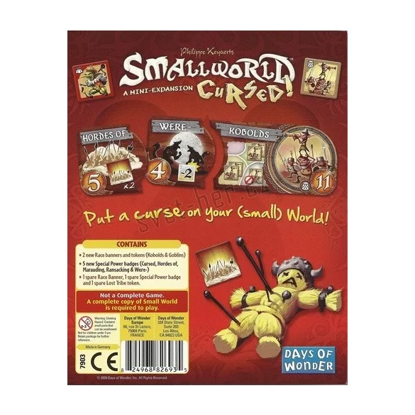 Small World: Power Pack 2 (Grand Dames, Royal Bonus, Cursed)