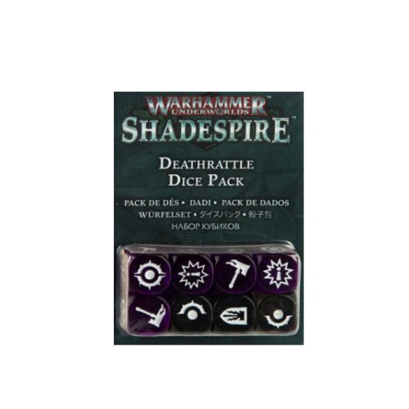 Warhammer Underworld: Shadespire Deathrattle Dice Pack - kocka csomag
