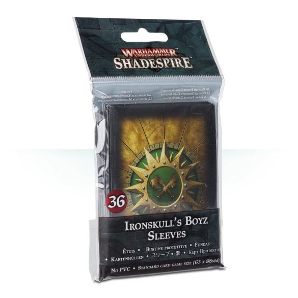 Kártyavédő tok - Warhammer Underworld: Shadespire Ironskull's boyz Sleeves