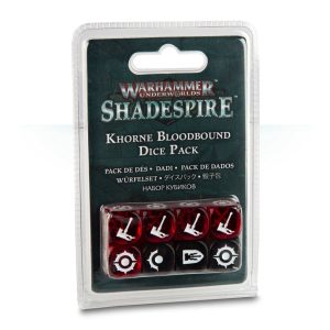 Warhammer Underworld: Shadespire: Khorne Bloodbound Dice Pack - kocka csomag