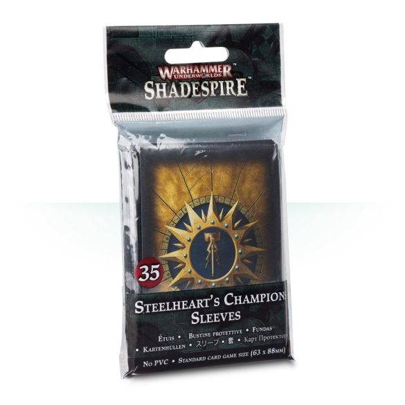 Kártyavédő tok - 63 x 88 mm - 35 darabos (Warhammer Underworld: Shadespire - Steelhearth's Champions