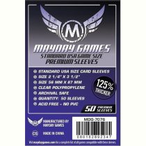   Kártyavédő tok - 56 x 87 mm - 50 darabos (Mayday - MDG-7076)