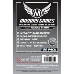   Kártyavédő tok - (50 db) - 70 x 110 mm - Mayday Games Prémium MDG-7144