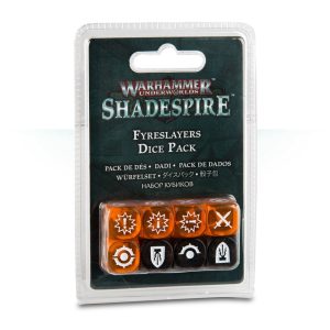 Warhammer Underworld: Shadespire Fyreslayers Dice Pack - kocka csomag