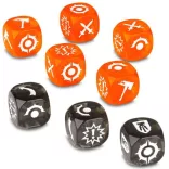 Warhammer Underworld: Shadespire Fyreslayers Dice Pack - kocka csomag
