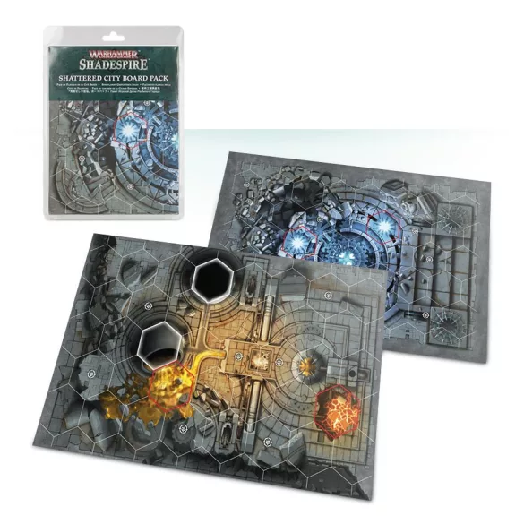 Warhammer Underworld: Shadespire Shattered City board pack kiegészítő