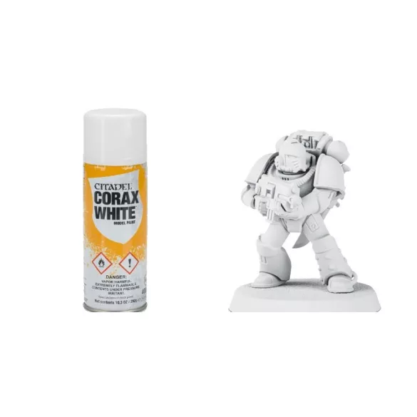 Citadel festék: Spray - Corax White