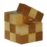 3D Bambusz puzzle - Snake Cubes