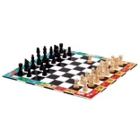 Djeco Chess Checkers sakk készlet gyerekeknek