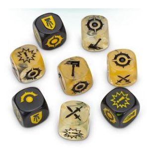 Warhammer Underworld: Nightvault: Zarbag's Gitz Dice Pack - kocka csomag