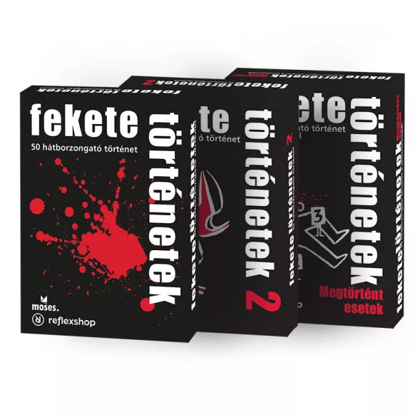 Fekete történetek: Megtörtént esetek BONTOTT társasjáték