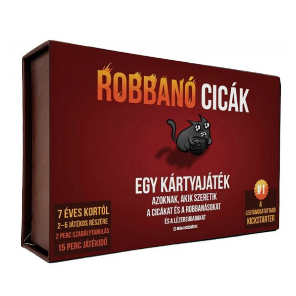 Robbanó cicák (Exploding Kittens - magyar nyelvű)