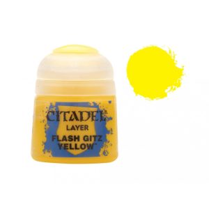 Citadel festék: Layer - Flash gitz yellow