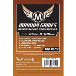   Kártyavédő tok - (100 db) - 65 mm x 100 mm - Mayday Games MDG-7102