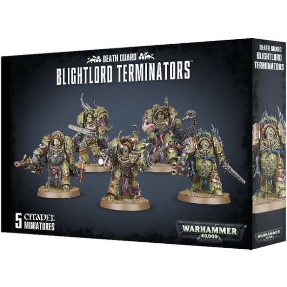 Warhammer 40K : Deathguard Blightlord Terminators