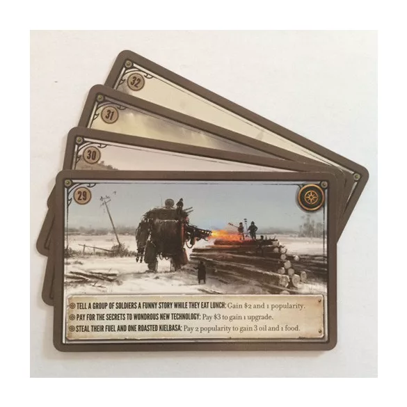 Scythe kiegészítő kártyák