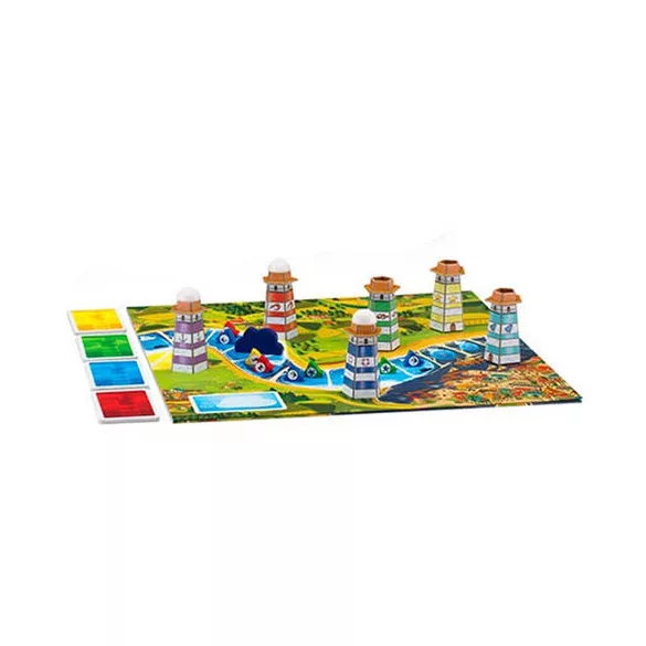 Lighthouse Run - Regatták a világítótornyok fényében társasjáték