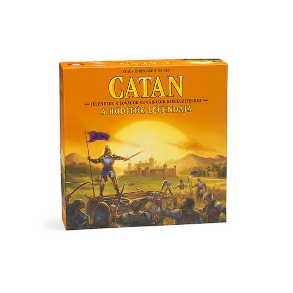 Catan telepesei- A hódítók legendája (Lovagok és városok kiegészítő)