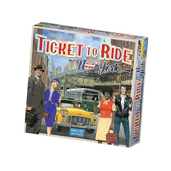 Ticket to Ride: New York BONTOTT társasjáték