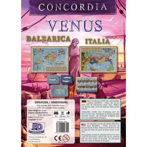 Concordia: Venus - Balearica & Italia (eng)