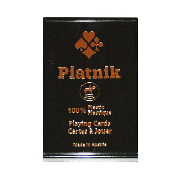 Kártya, francia kártya - 1x55 darabos - 100% plasztik (Piatnik)