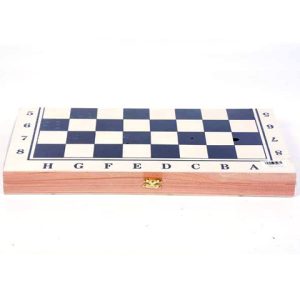 Fa sakk, összecsukható táblával (38 cm x 19 cm)