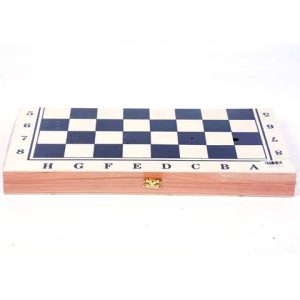 Fa sakk, összecsukható táblával (38 cm x 19 cm)