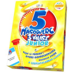 5 másodperc 3 válasz Junior - BONTOTT társasjáték