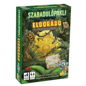 Szabadulópakli - Eldorádó legendája BONTOTT társasjáték